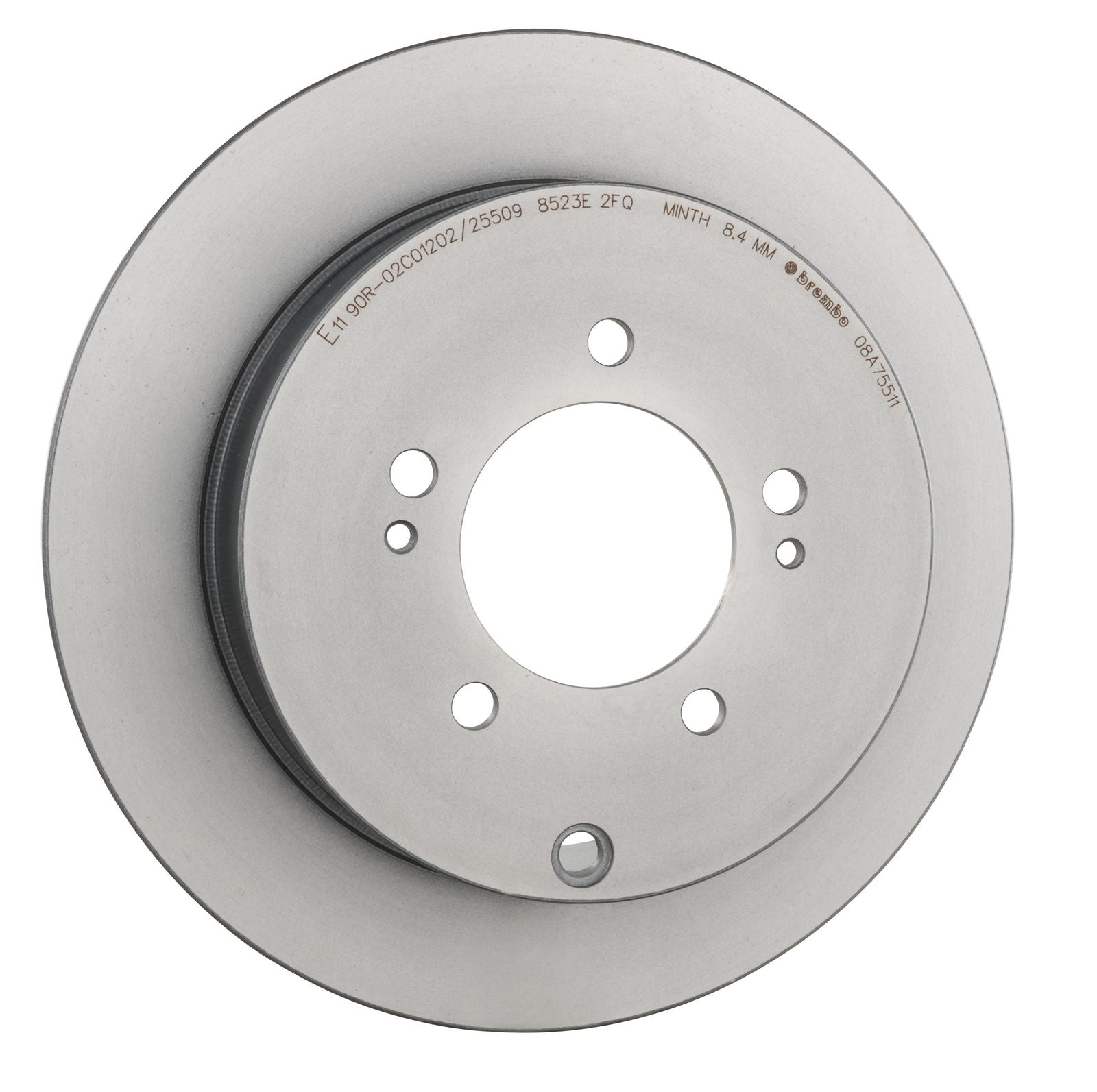 PRIME UV Coated Rear Disc Brake Rotor - 08.A755.11_30