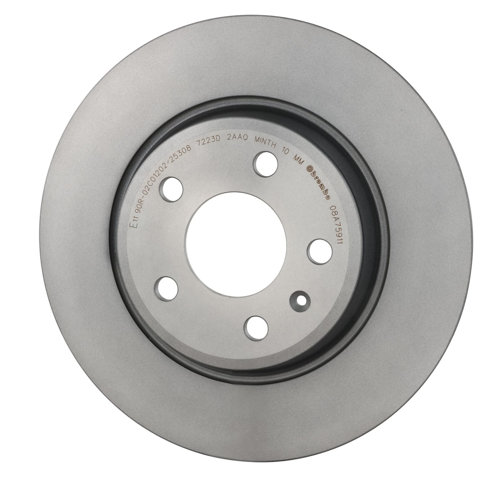 PRIME UV Coated Rear Disc Brake Rotor - 08.A759.11_09
