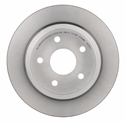 PRIME UV Coated Rear Disc Brake Rotor - 08.A863.11_01