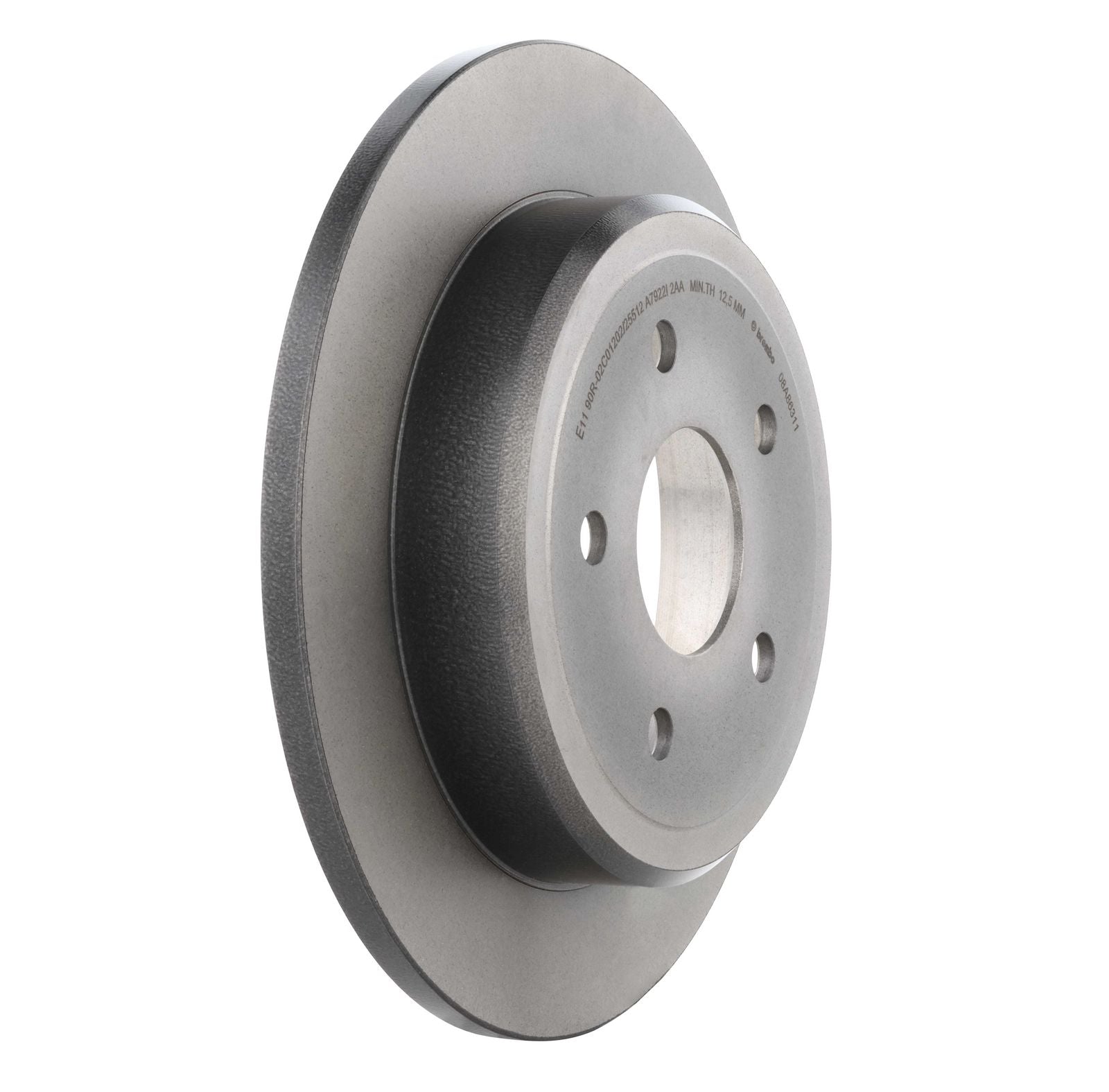 PRIME UV Coated Rear Disc Brake Rotor - 08.A863.11_22