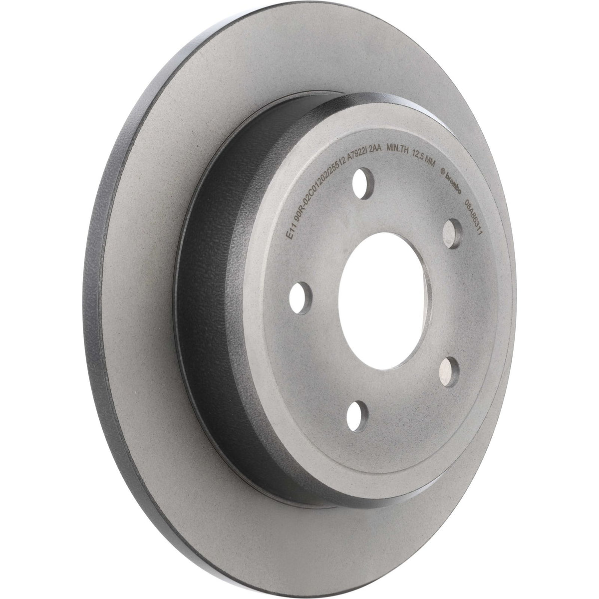 PRIME UV Coated Rear Disc Brake Rotor - 08.A863.11_26