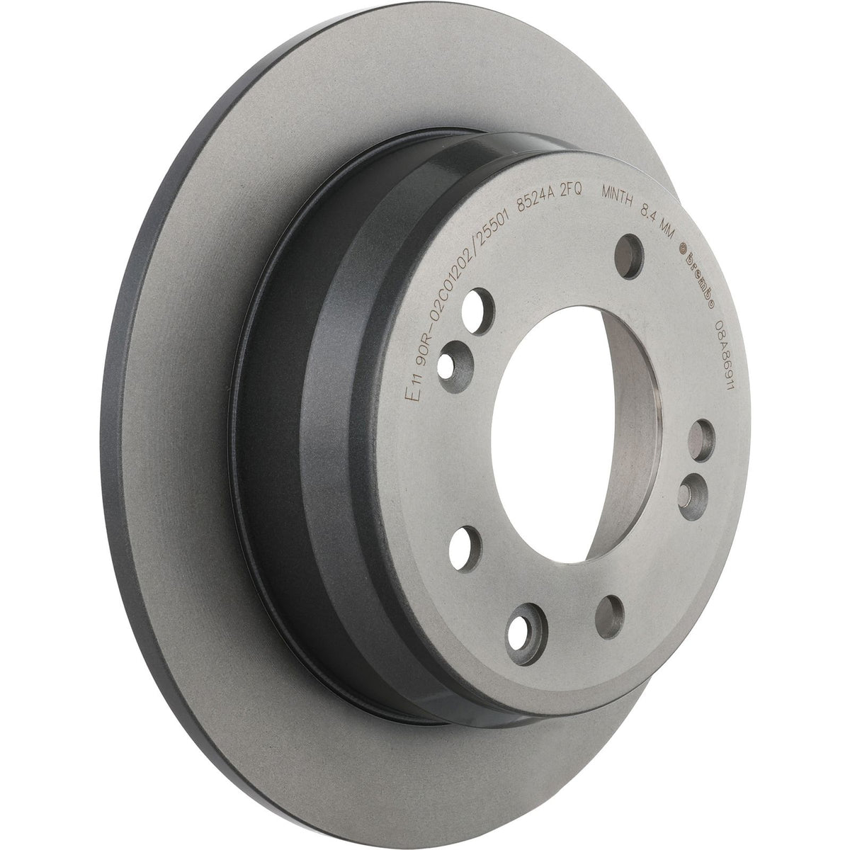 PRIME UV Coated Rear Disc Brake Rotor - 08.A869.11_01