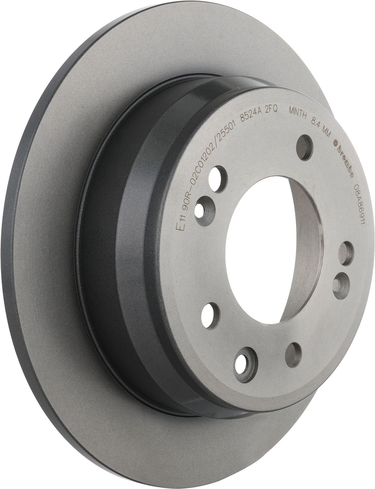 PRIME UV Coated Rear Disc Brake Rotor - 08.A869.11_01