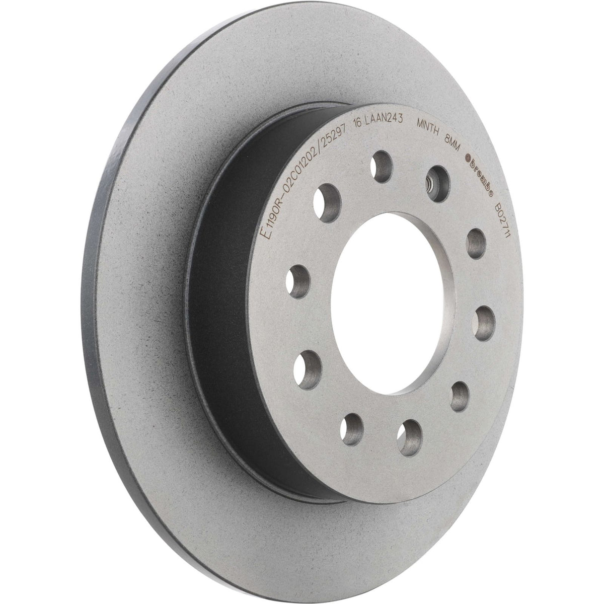 PRIME UV Coated Rear Disc Brake Rotor - 08.B027.11_03