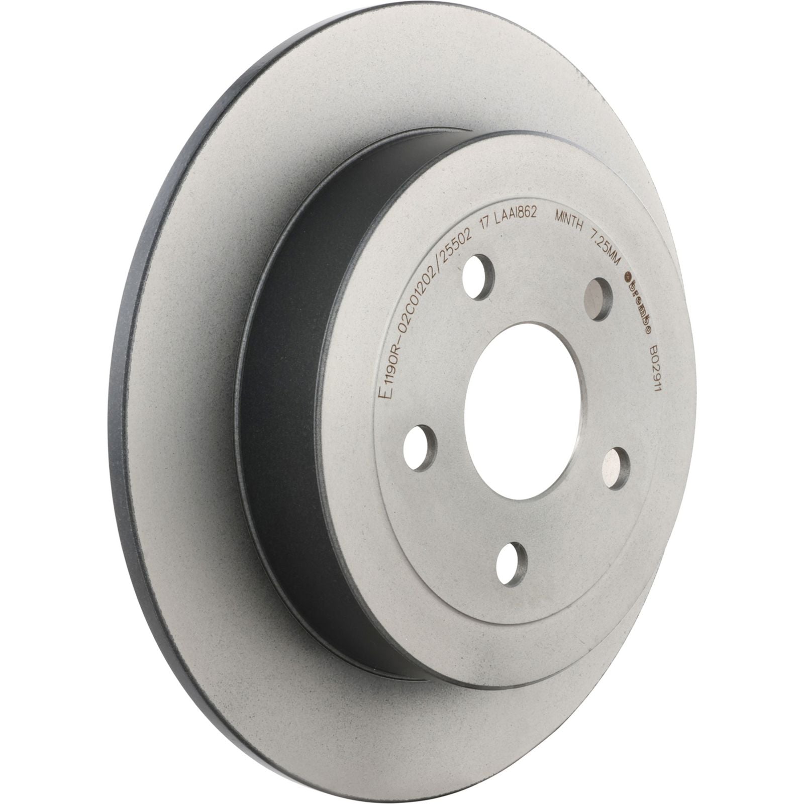 PRIME UV Coated Rear Disc Brake Rotor - 08.B029.11_02