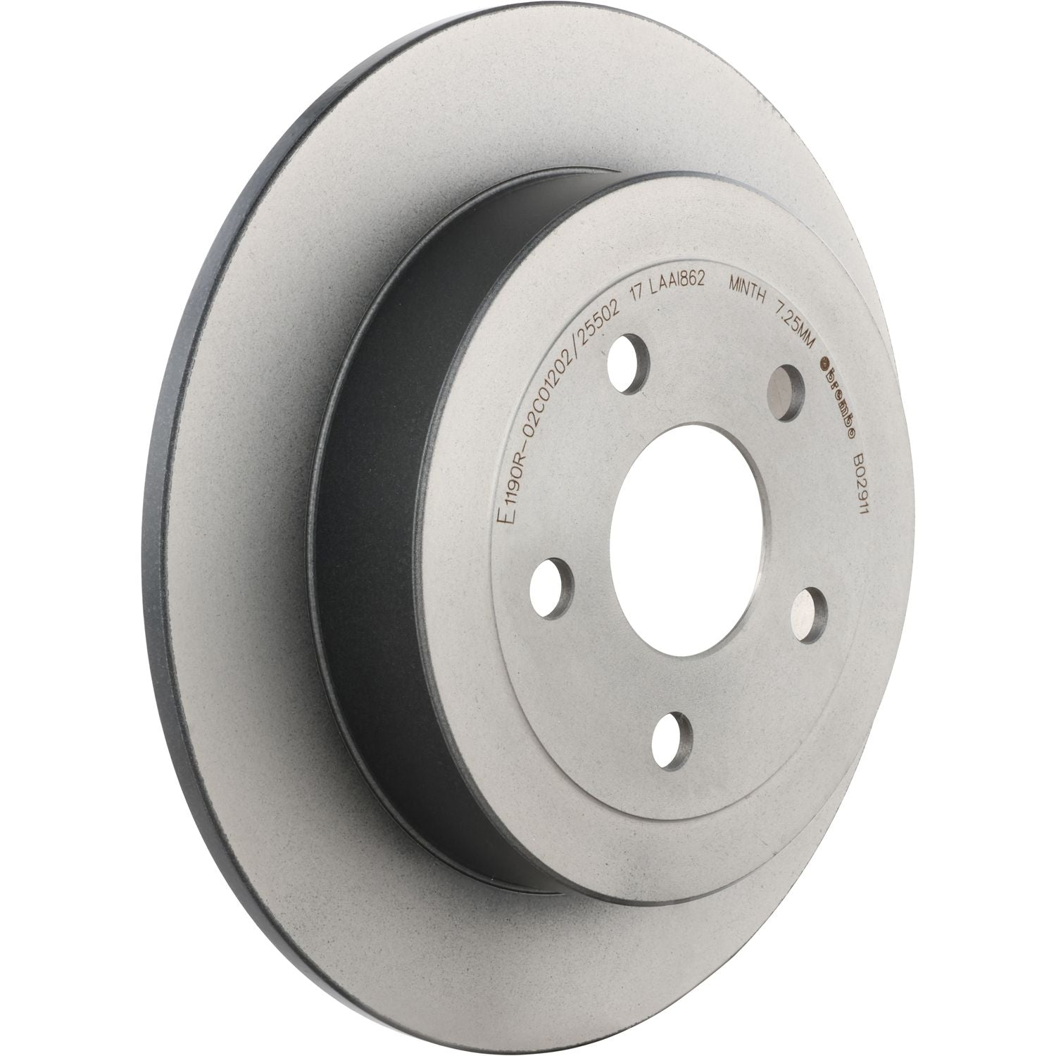 PRIME UV Coated Rear Disc Brake Rotor - 08.B029.11_02