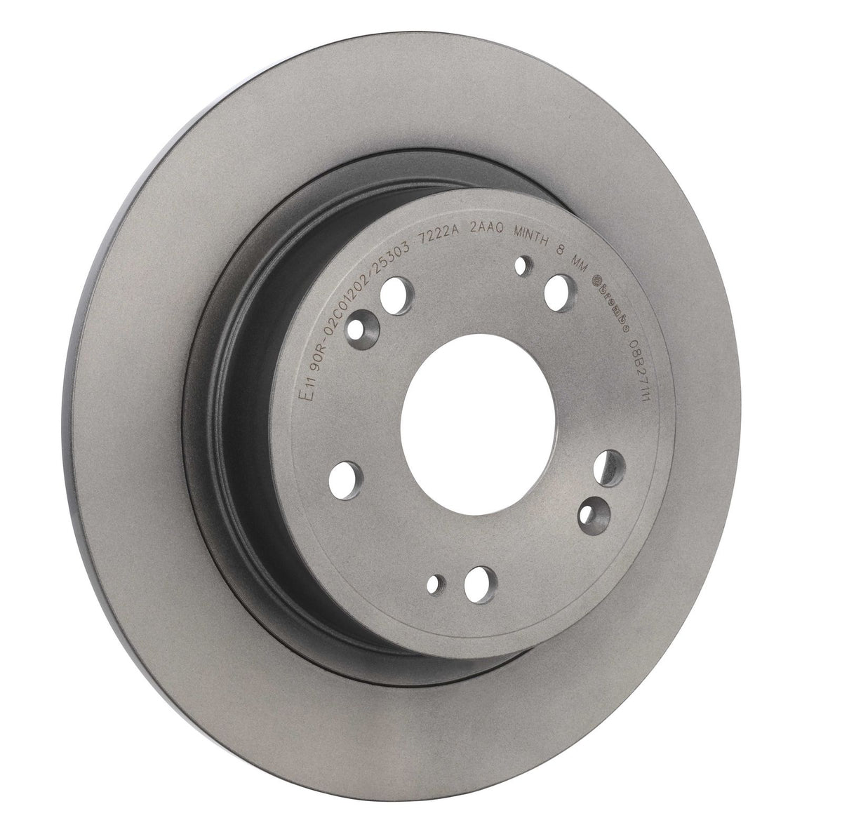 PRIME UV Coated Rear Disc Brake Rotor - 08.B271.11_30