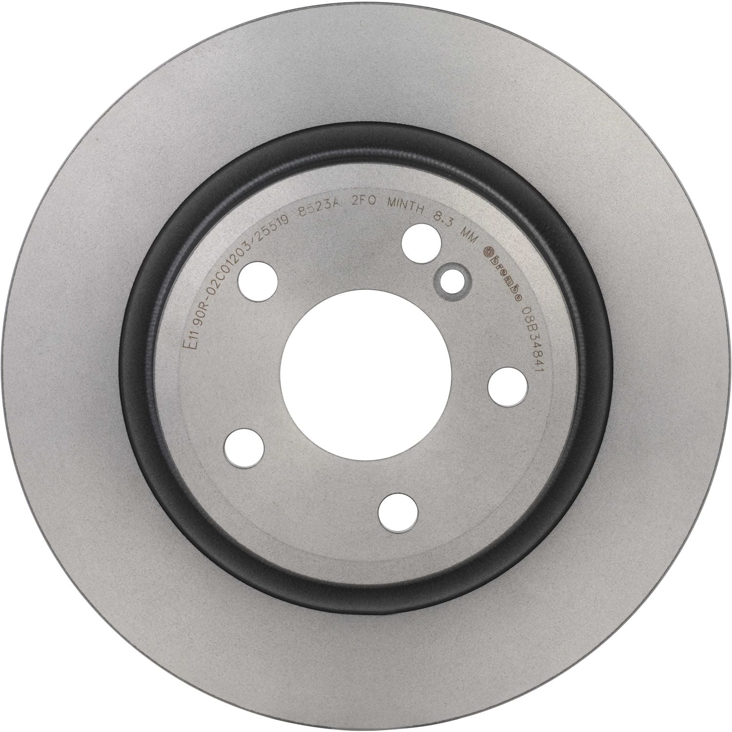 PRIME UV Coated Rear Disc Brake Rotor - 08.B348.41_01