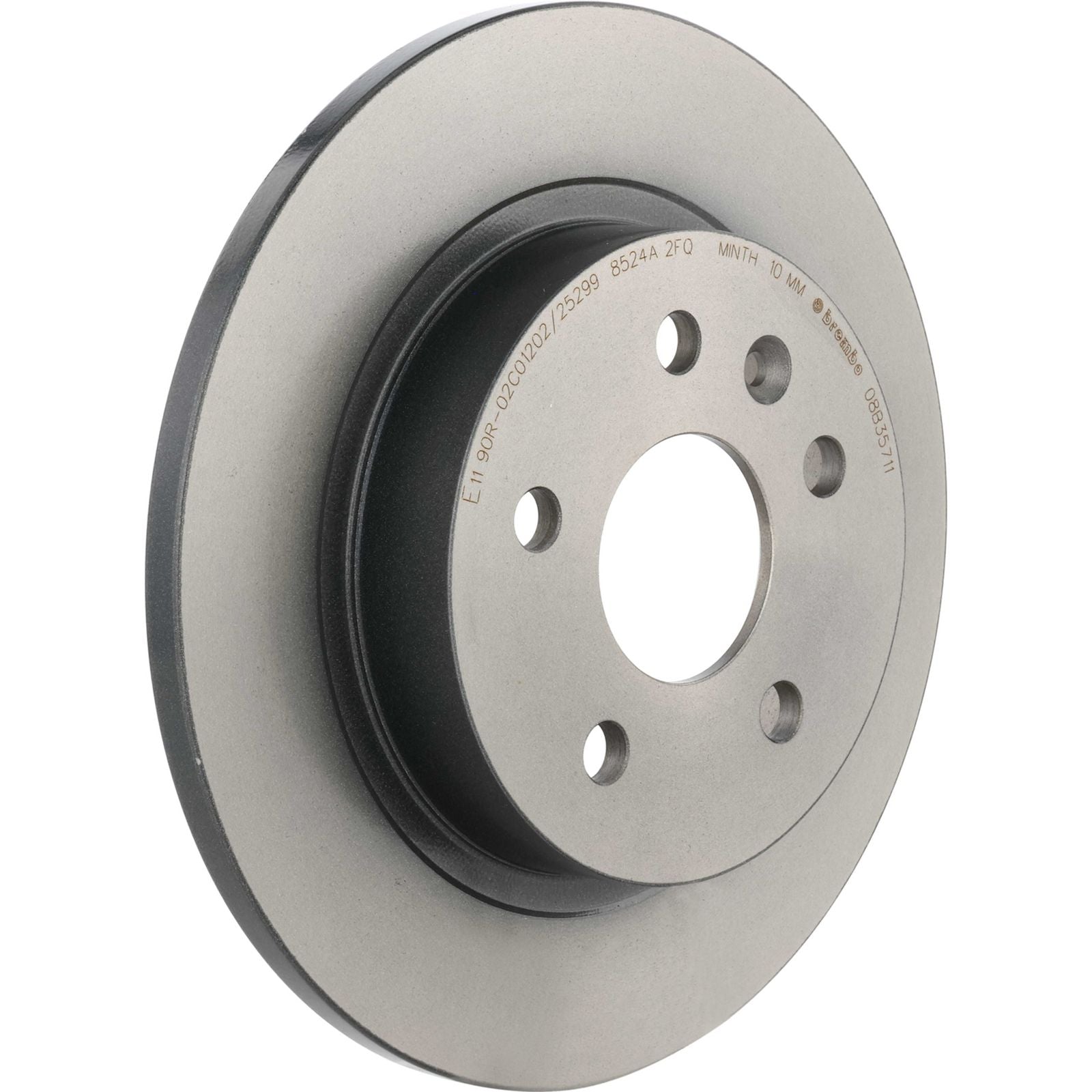 PRIME UV Coated Rear Disc Brake Rotor - 08.B357.11_05