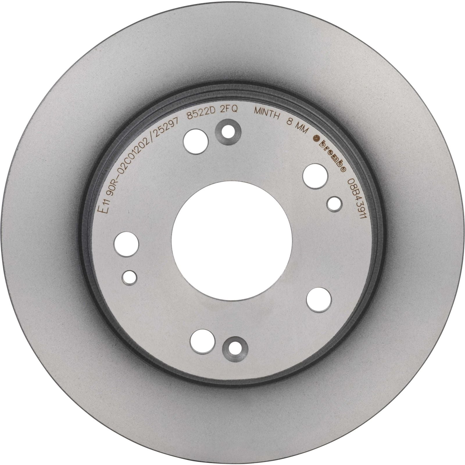 PRIME UV Coated Rear Disc Brake Rotor - 08.B439.11_04