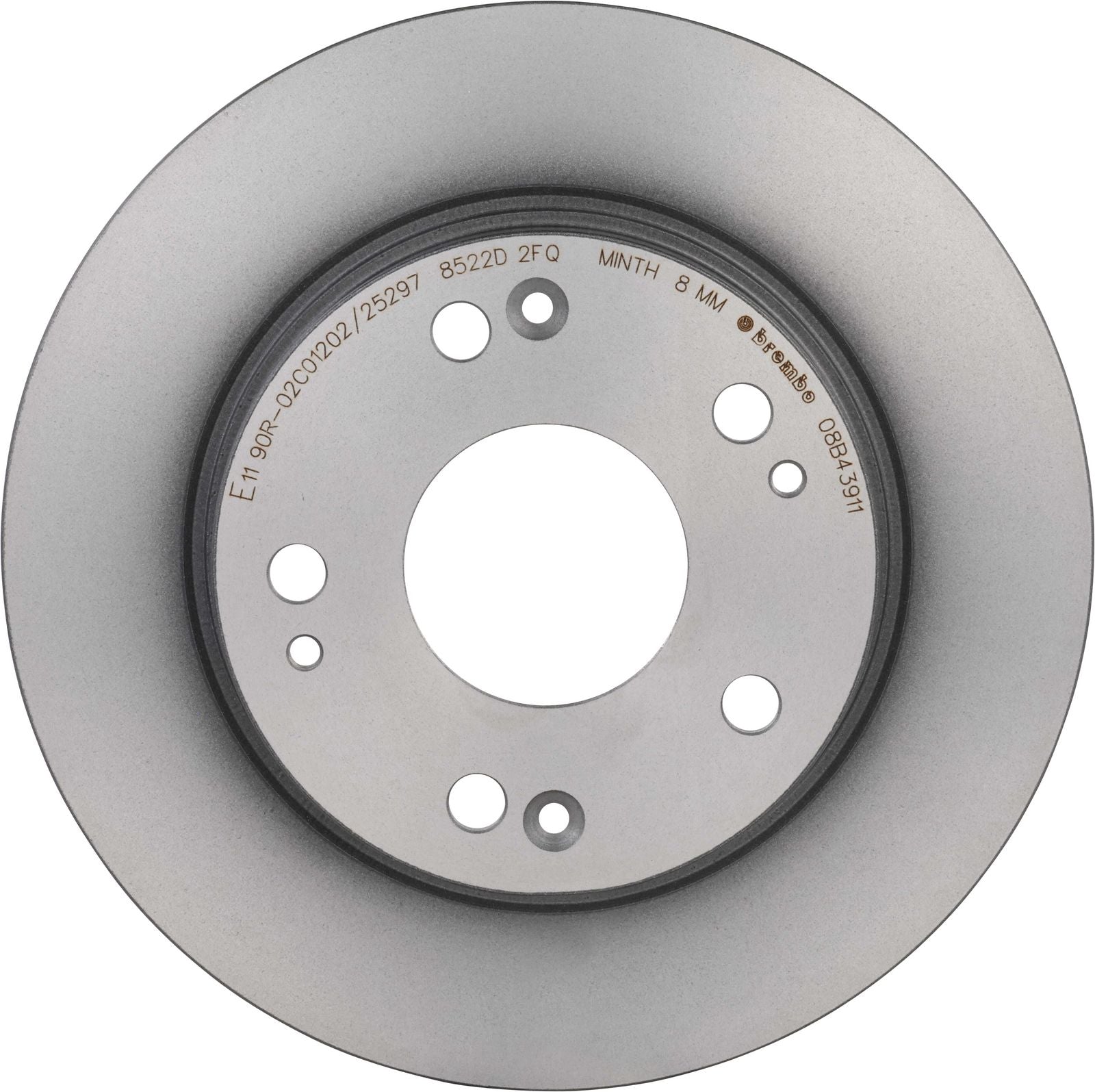 PRIME UV Coated Rear Disc Brake Rotor - 08.B439.11_03