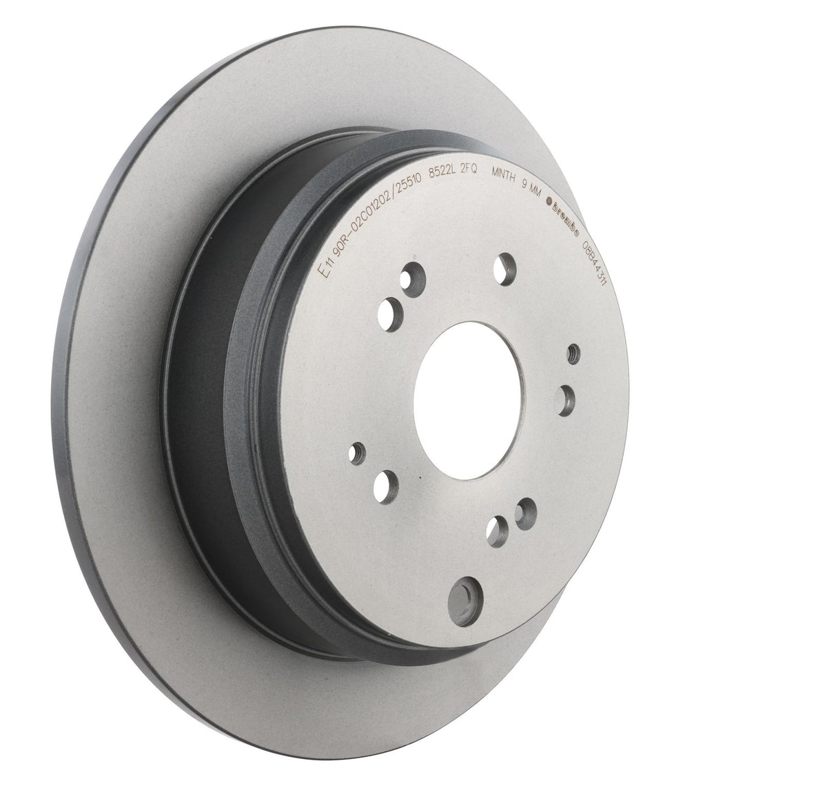 PRIME UV Coated Rear Disc Brake Rotor - 08.B443.11_28