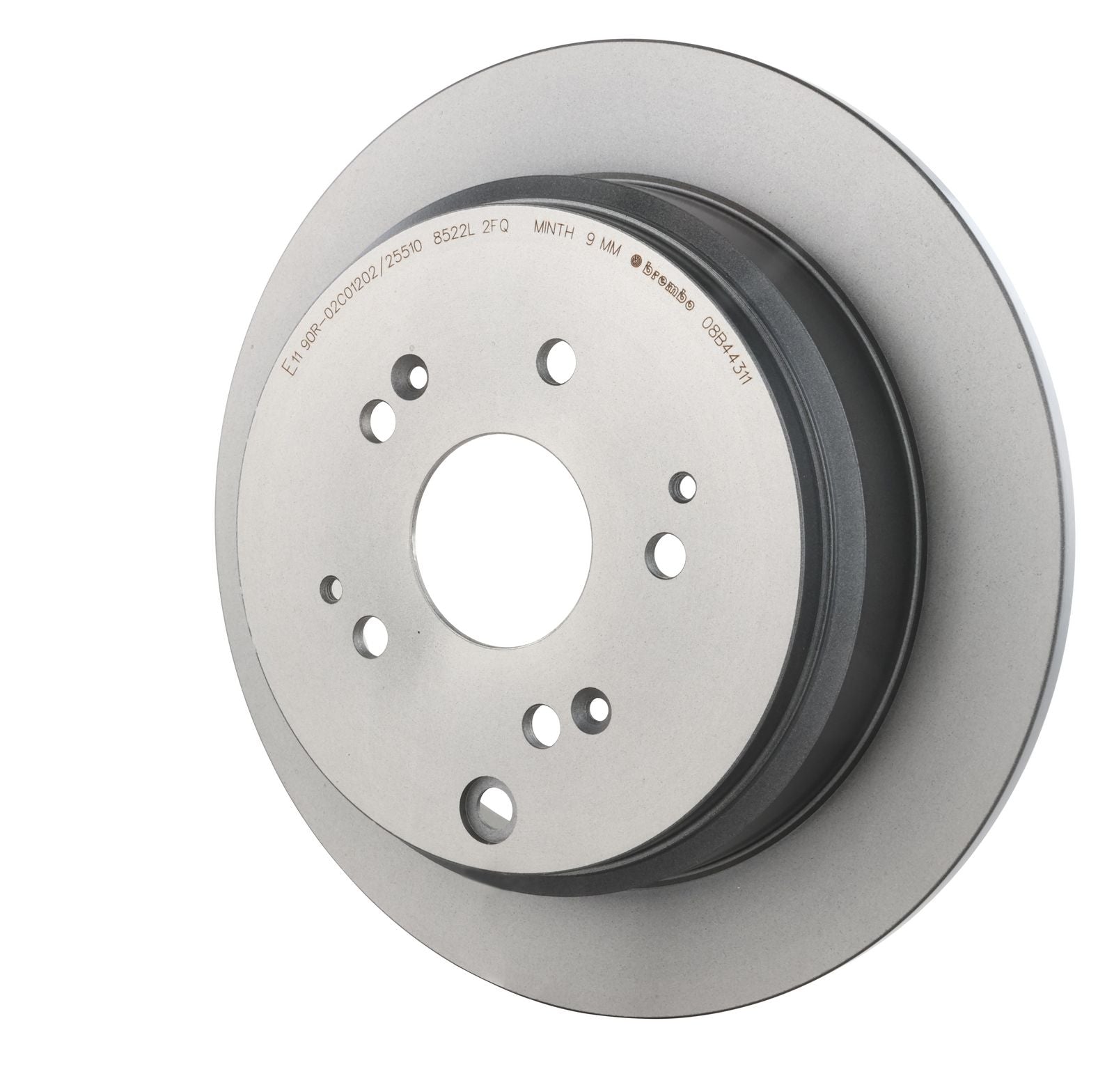 PRIME UV Coated Rear Disc Brake Rotor - 08.B443.11_09