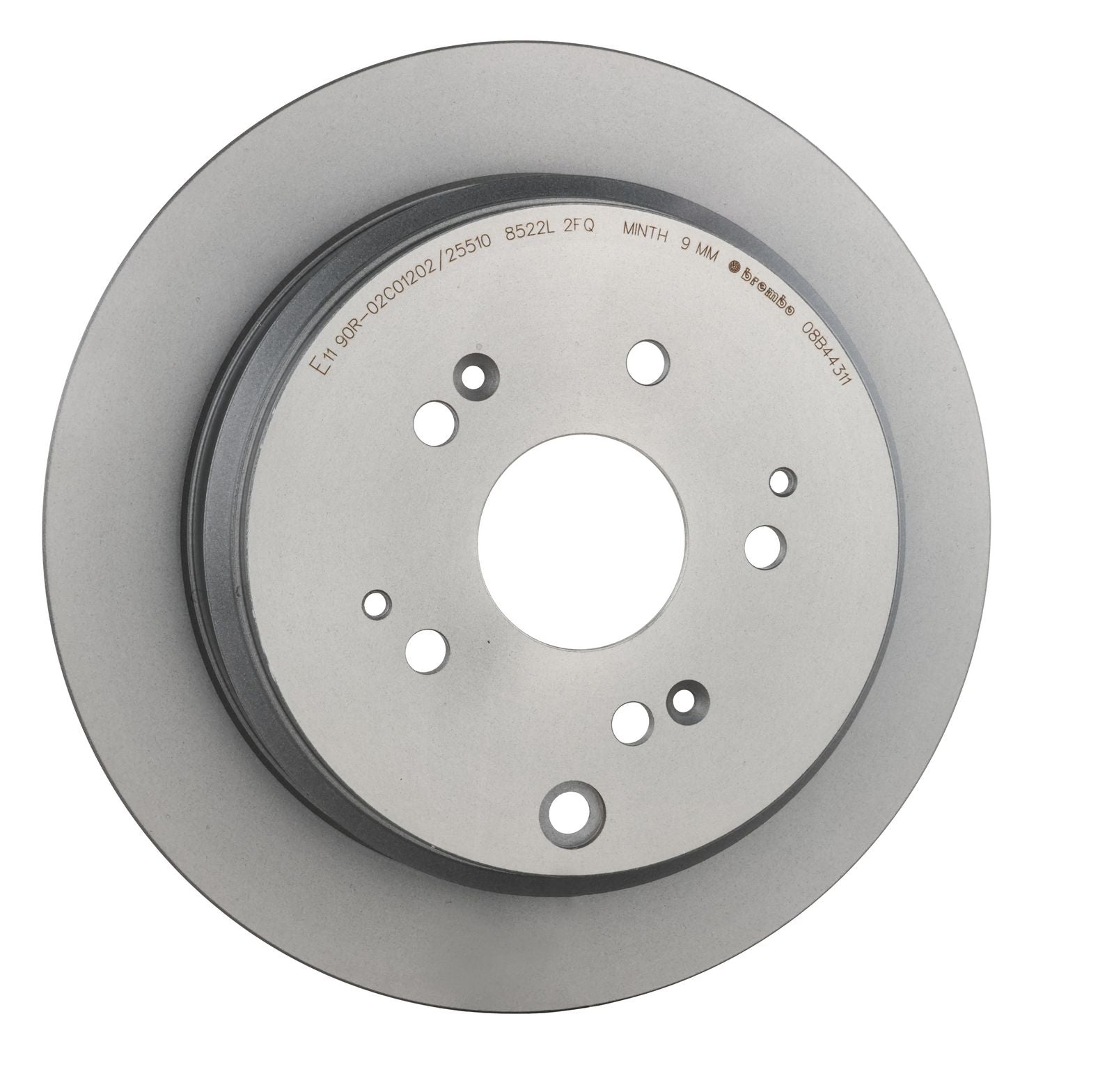 PRIME UV Coated Rear Disc Brake Rotor - 08.B443.11_30