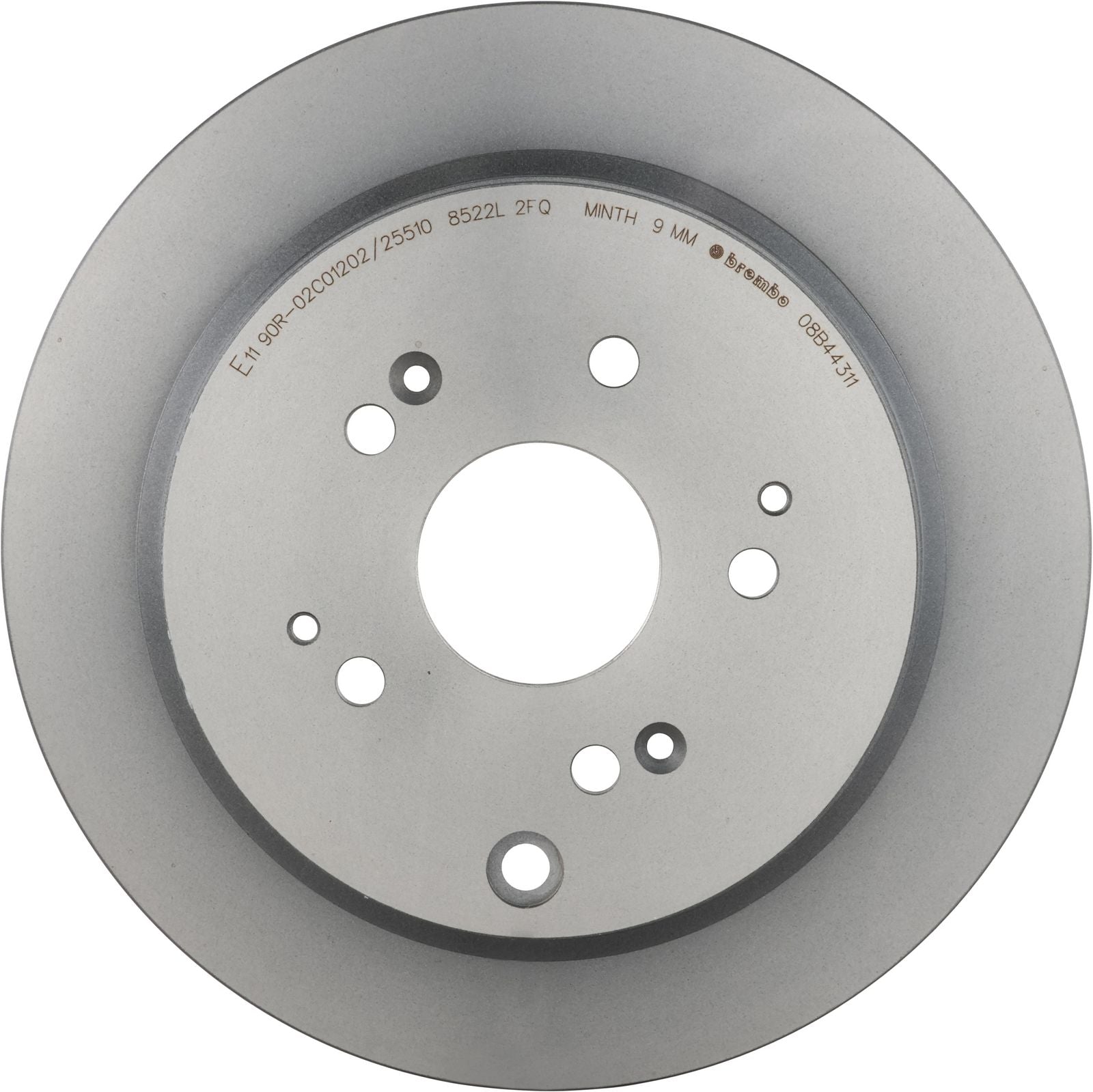 PRIME UV Coated Rear Disc Brake Rotor - 08.B443.11_03