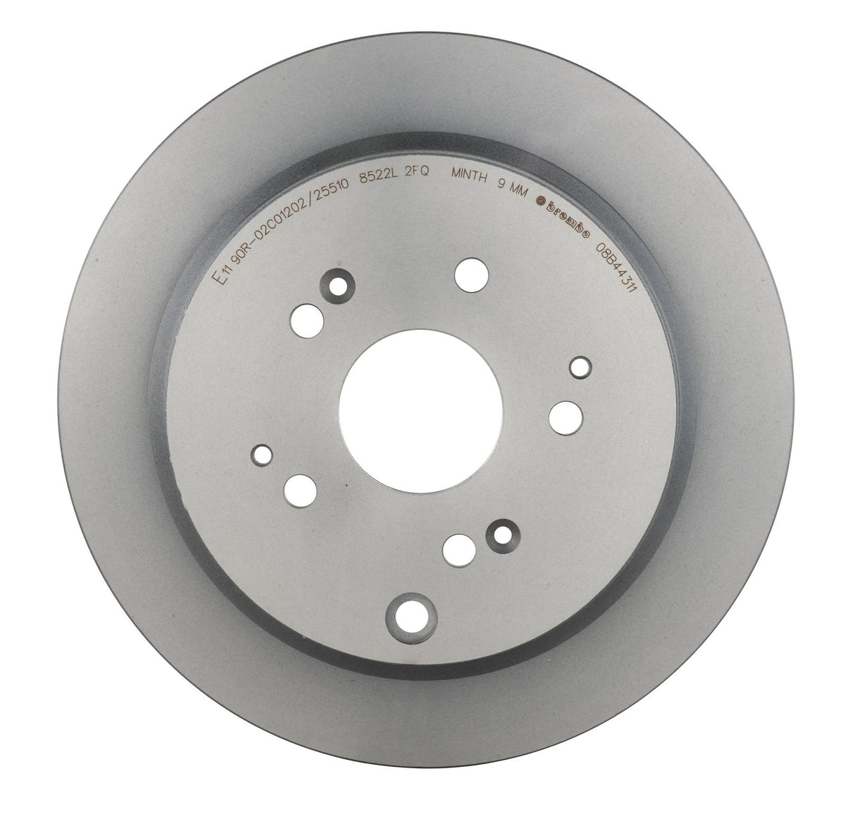 PRIME UV Coated Rear Disc Brake Rotor - 08.B443.11_07