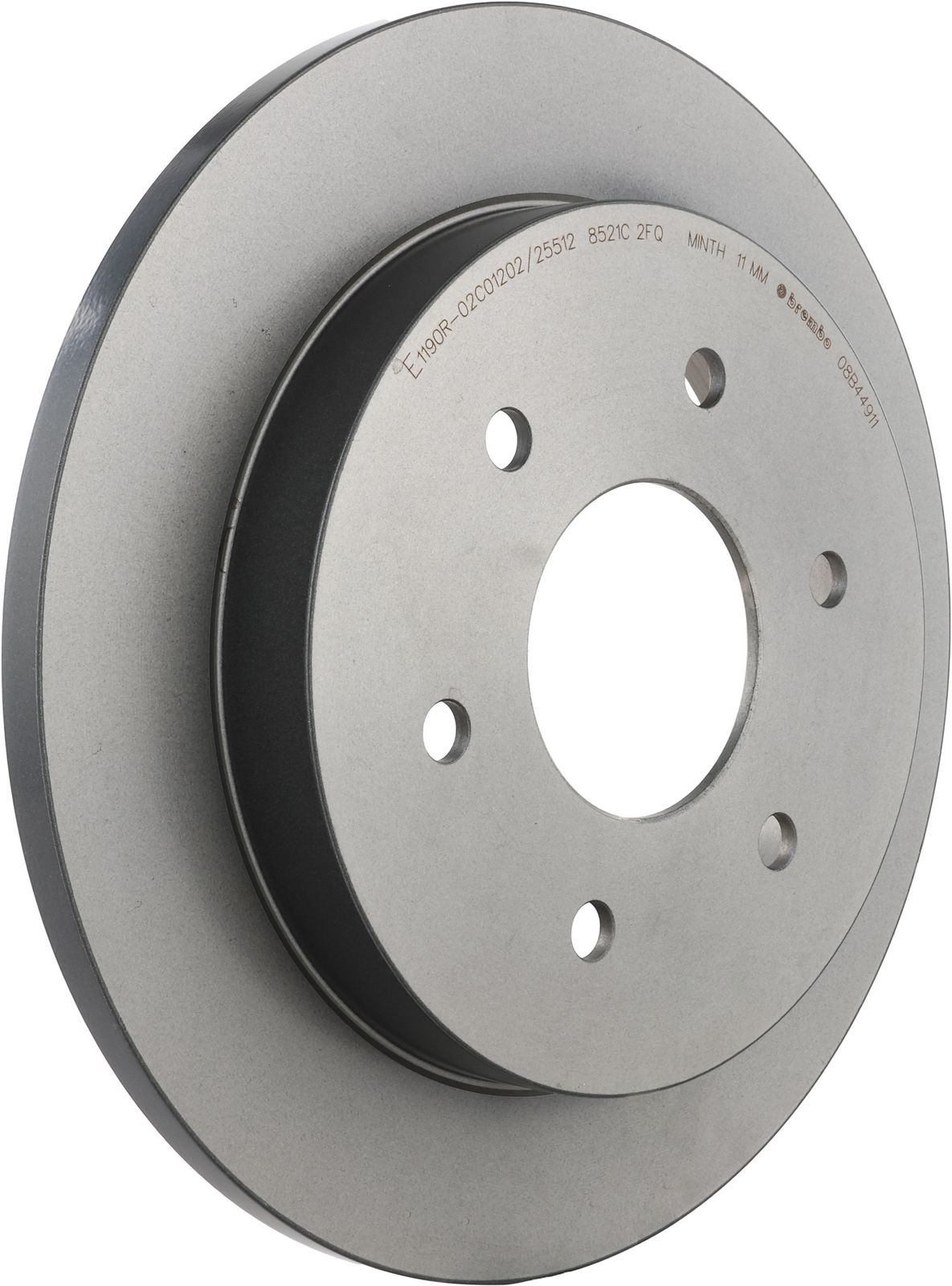 PRIME UV Coated Rear Disc Brake Rotor - 08.B449.11_01