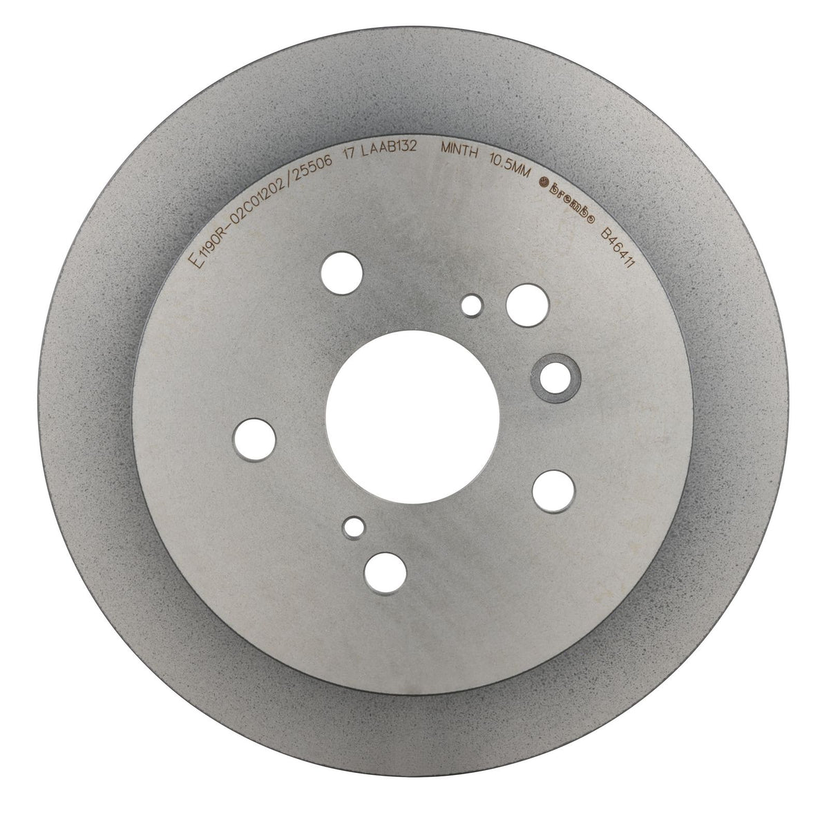 PRIME UV Coated Rear Disc Brake Rotor - 08.B464.11_07