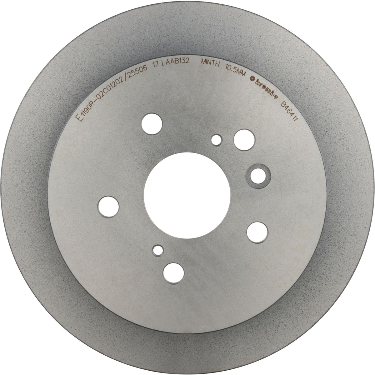 PRIME UV Coated Rear Disc Brake Rotor - 08.B464.11_03
