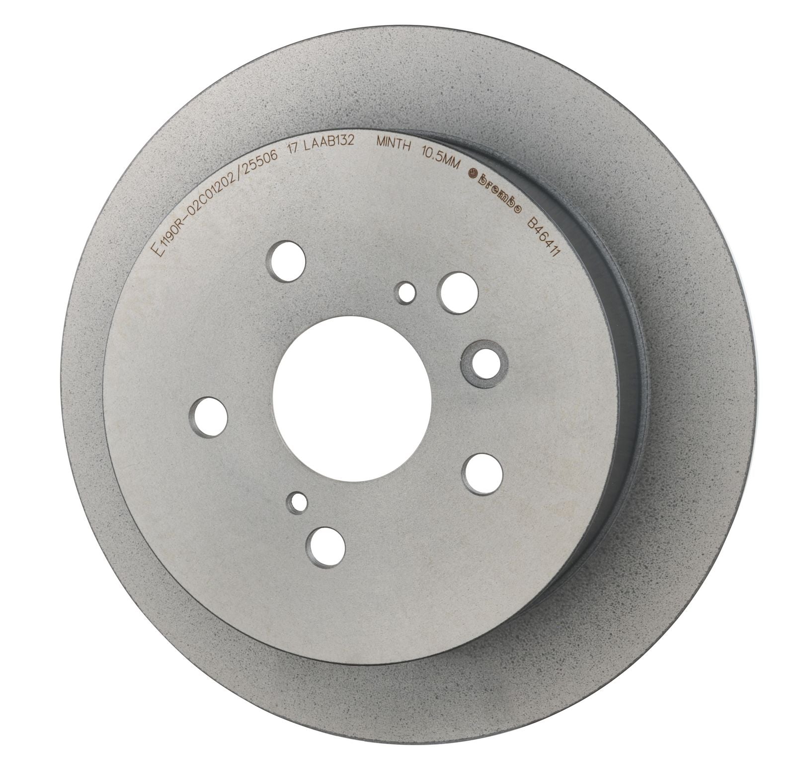PRIME UV Coated Rear Disc Brake Rotor - 08.B464.11_08