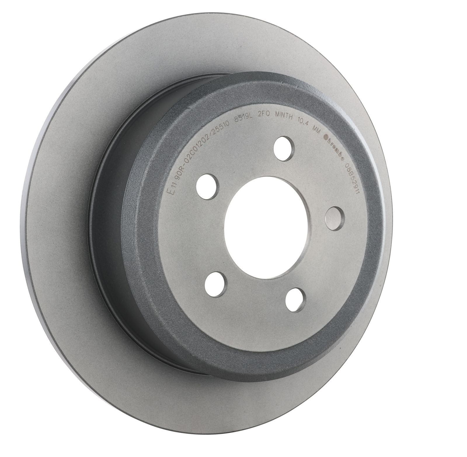 PRIME UV Coated Rear Disc Brake Rotor - 08.B529.11_28