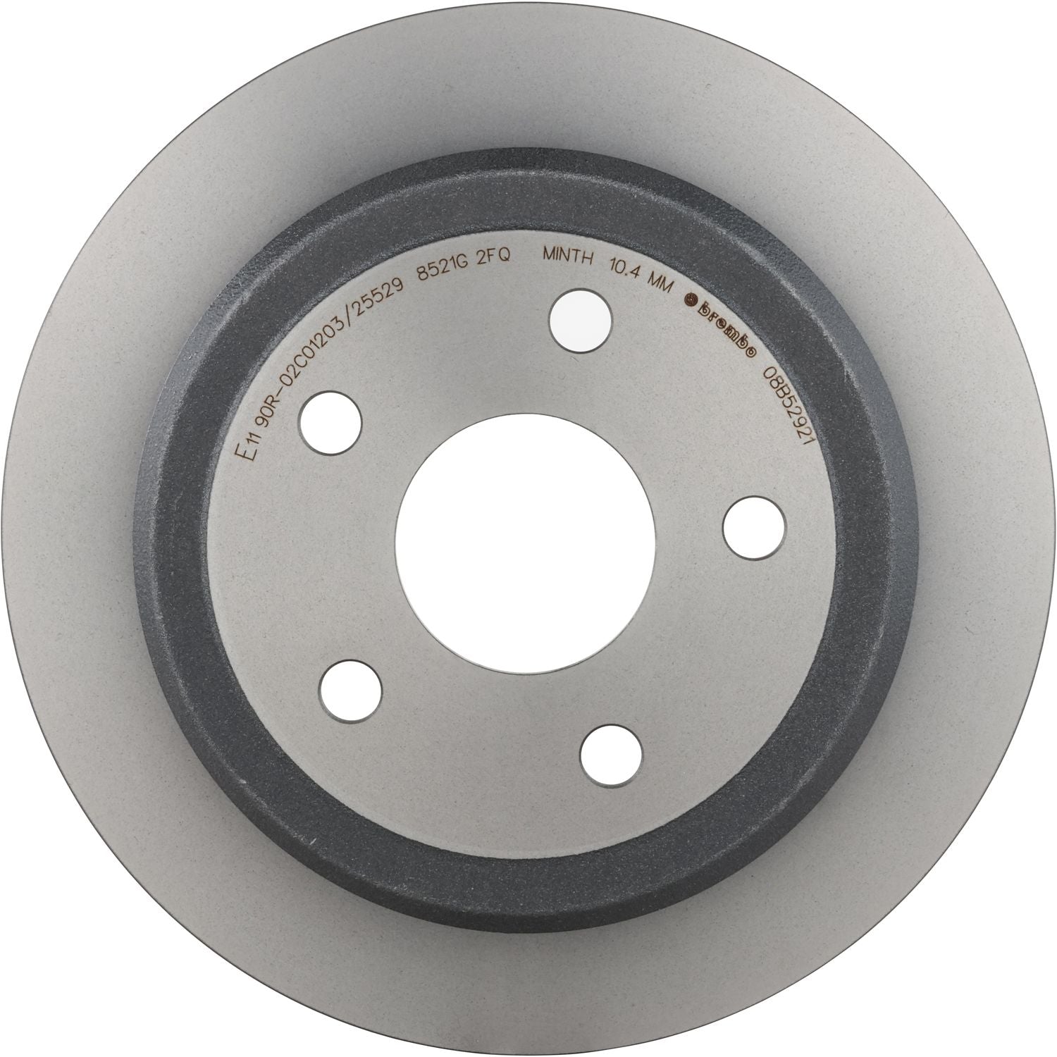 PRIME UV Coated Rear Disc Brake Rotor - 08.B529.21_01