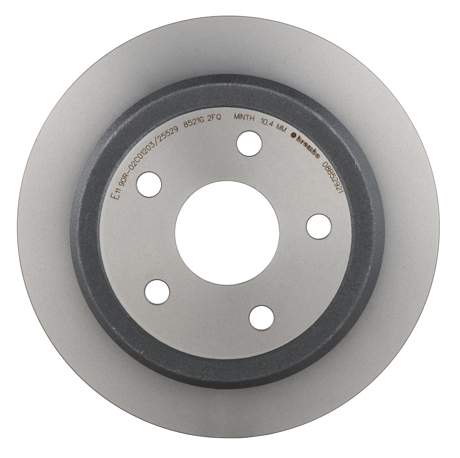 PRIME UV Coated Rear Disc Brake Rotor - 08.B529.21_06