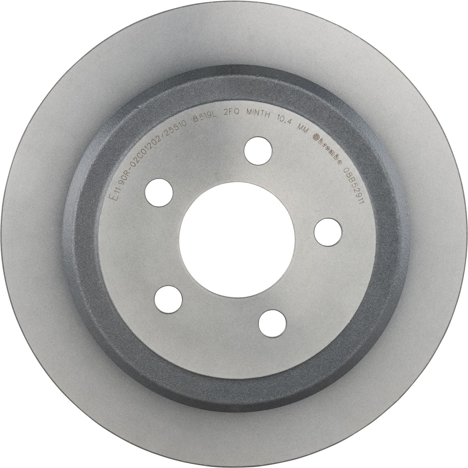 PRIME UV Coated Rear Disc Brake Rotor - 08.B529.11_01