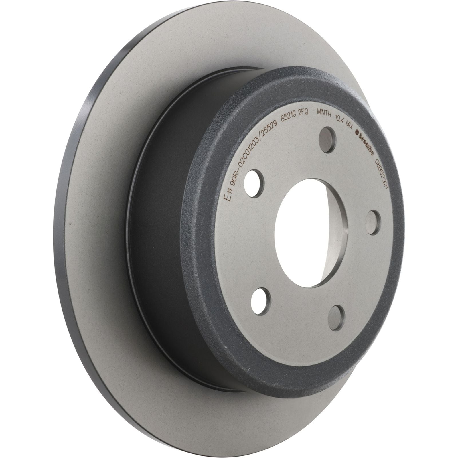 PRIME UV Coated Rear Disc Brake Rotor - 08.B529.21_04