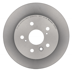 PRIME UV Coated Rear Disc Brake Rotor - 08.B566.11_01