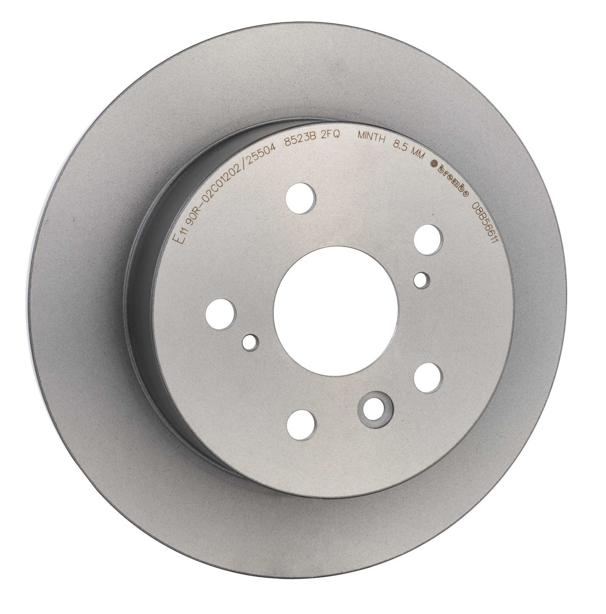 PRIME UV Coated Rear Disc Brake Rotor - 08.B566.11_25