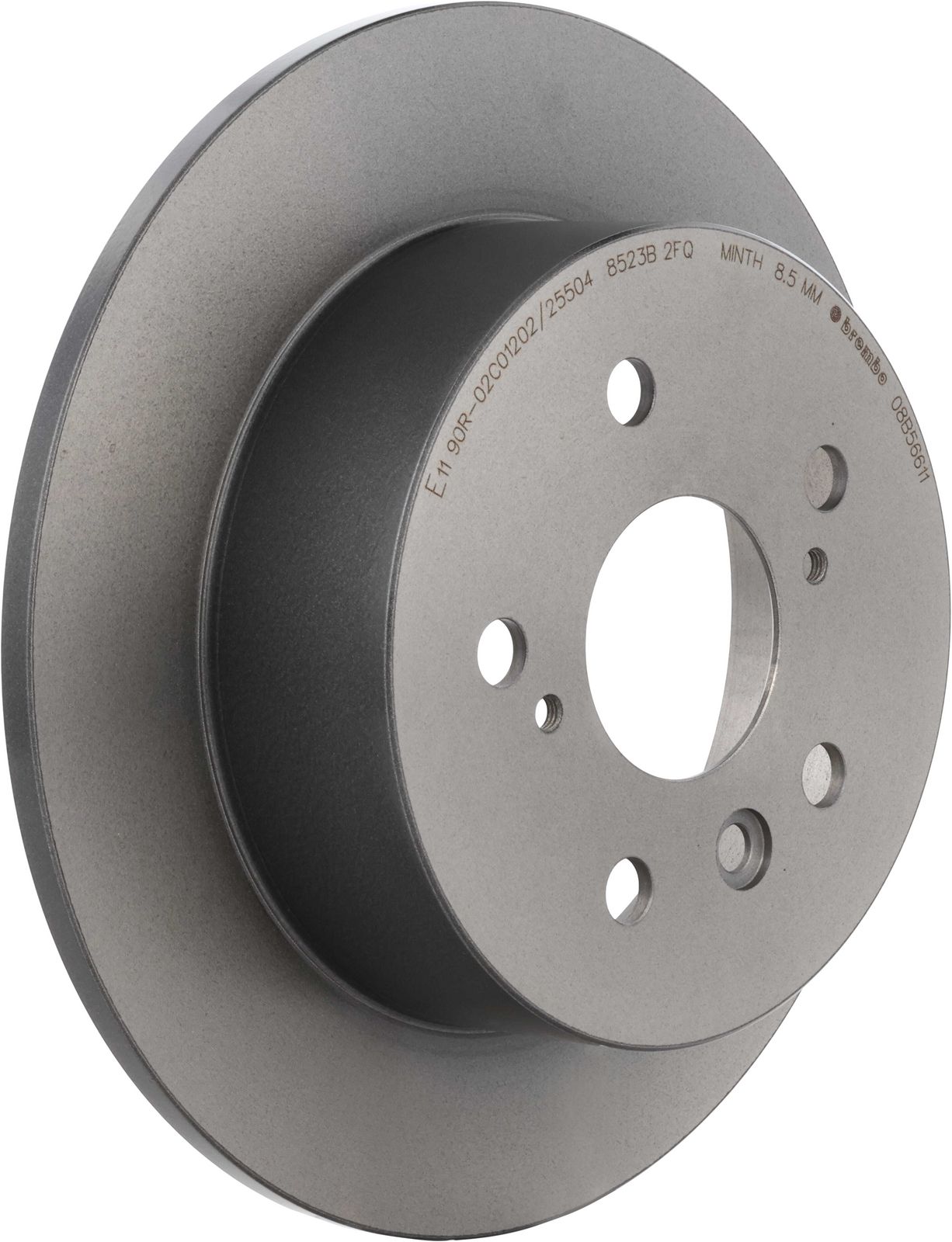 PRIME UV Coated Rear Disc Brake Rotor - 08.B566.11_01