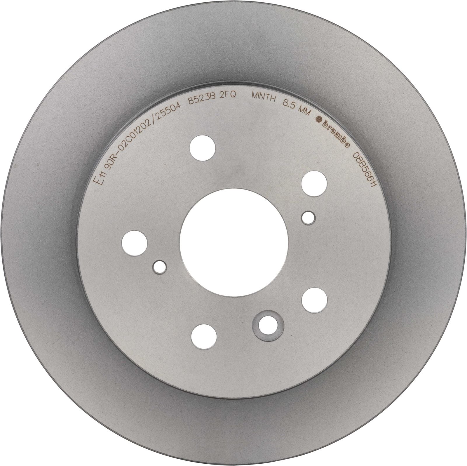 PRIME UV Coated Rear Disc Brake Rotor - 08.B566.11_03