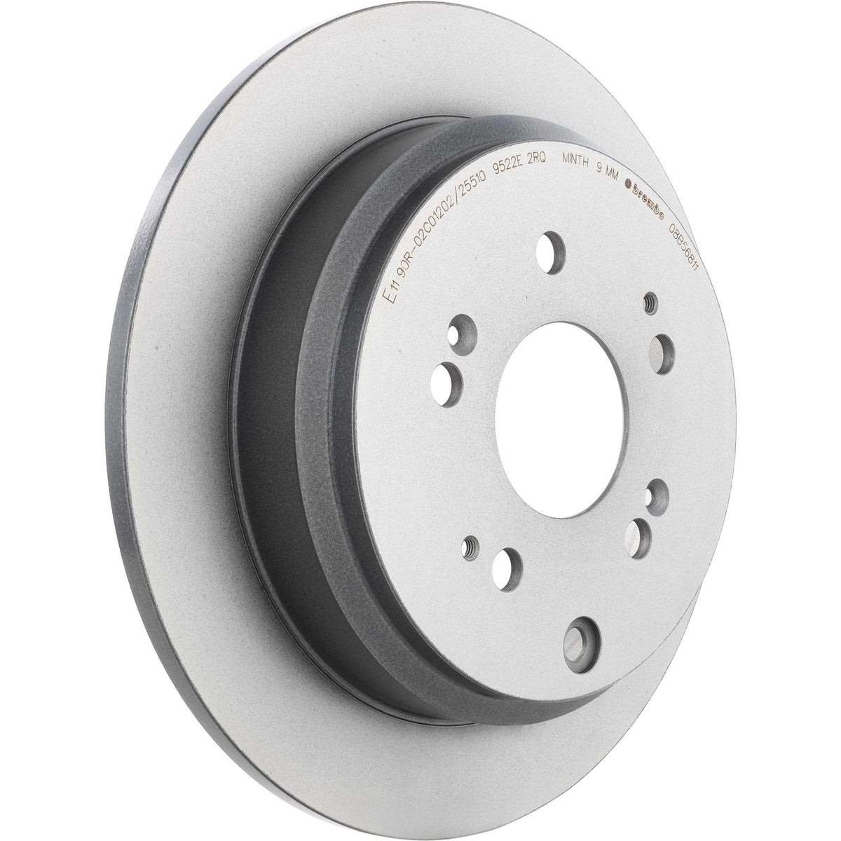 PRIME UV Coated Rear Disc Brake Rotor - 08.B568.11_01