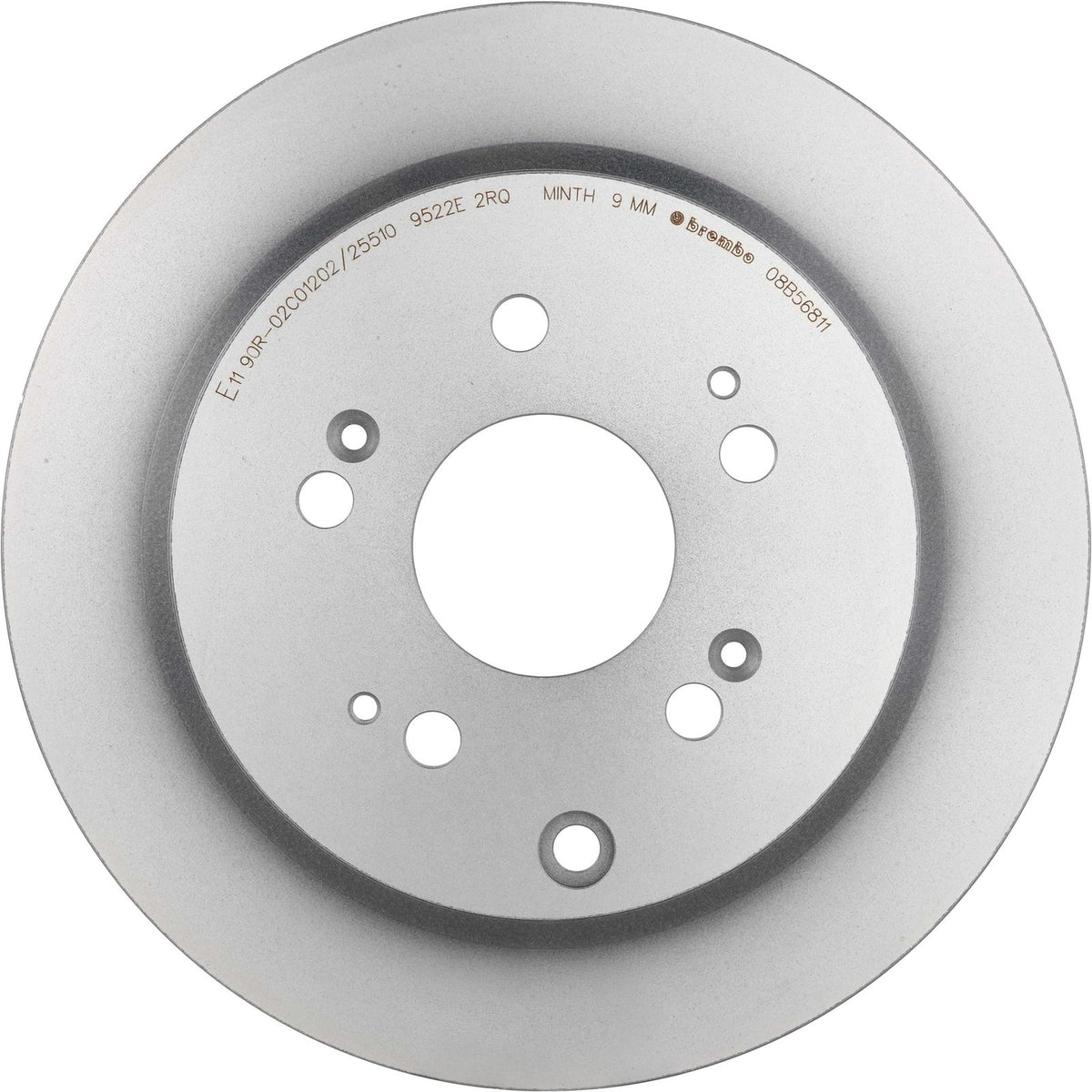 PRIME UV Coated Rear Disc Brake Rotor - 08.B568.11_03