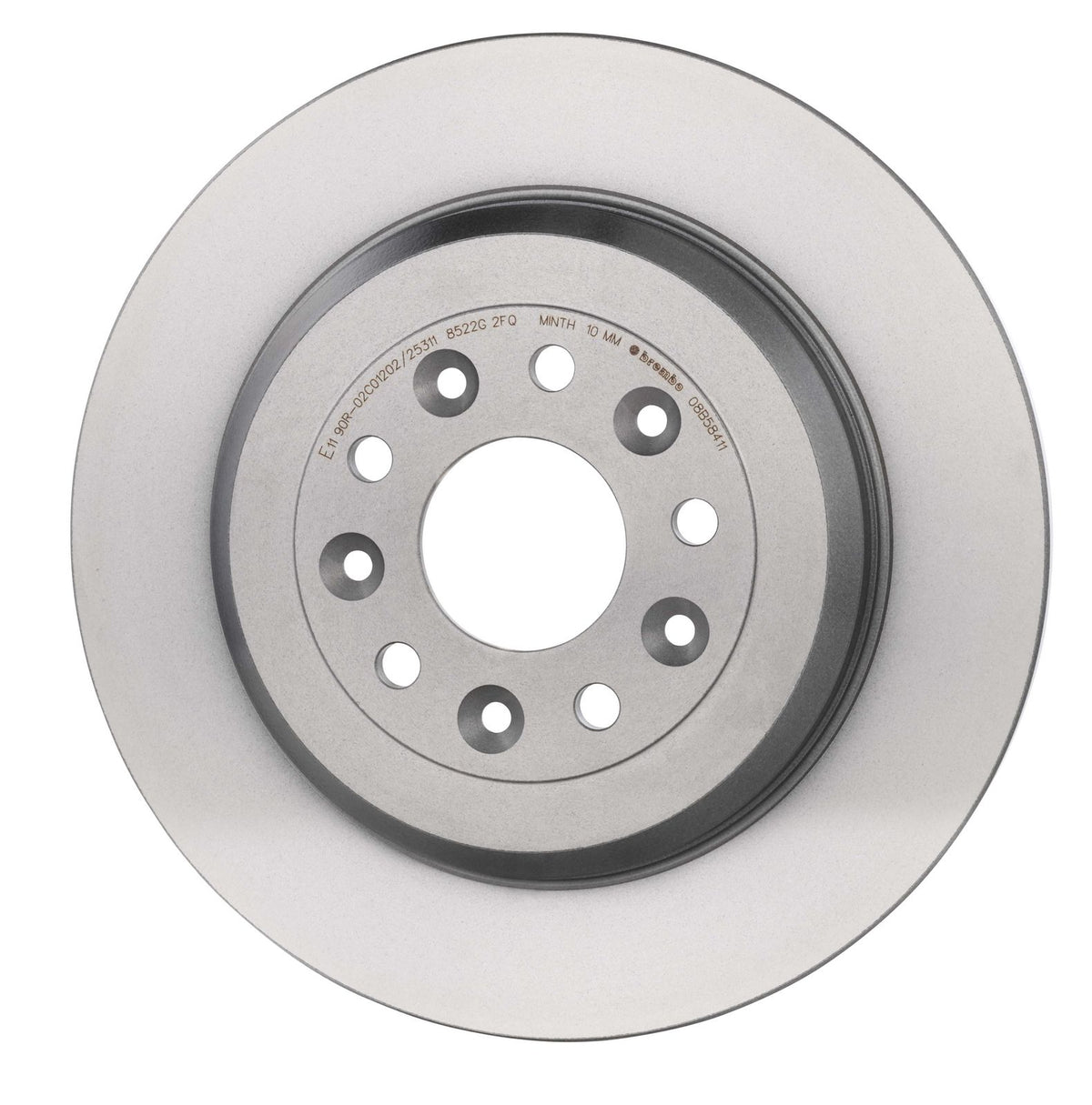 PRIME UV Coated Rear Disc Brake Rotor - 08.B584.11_09