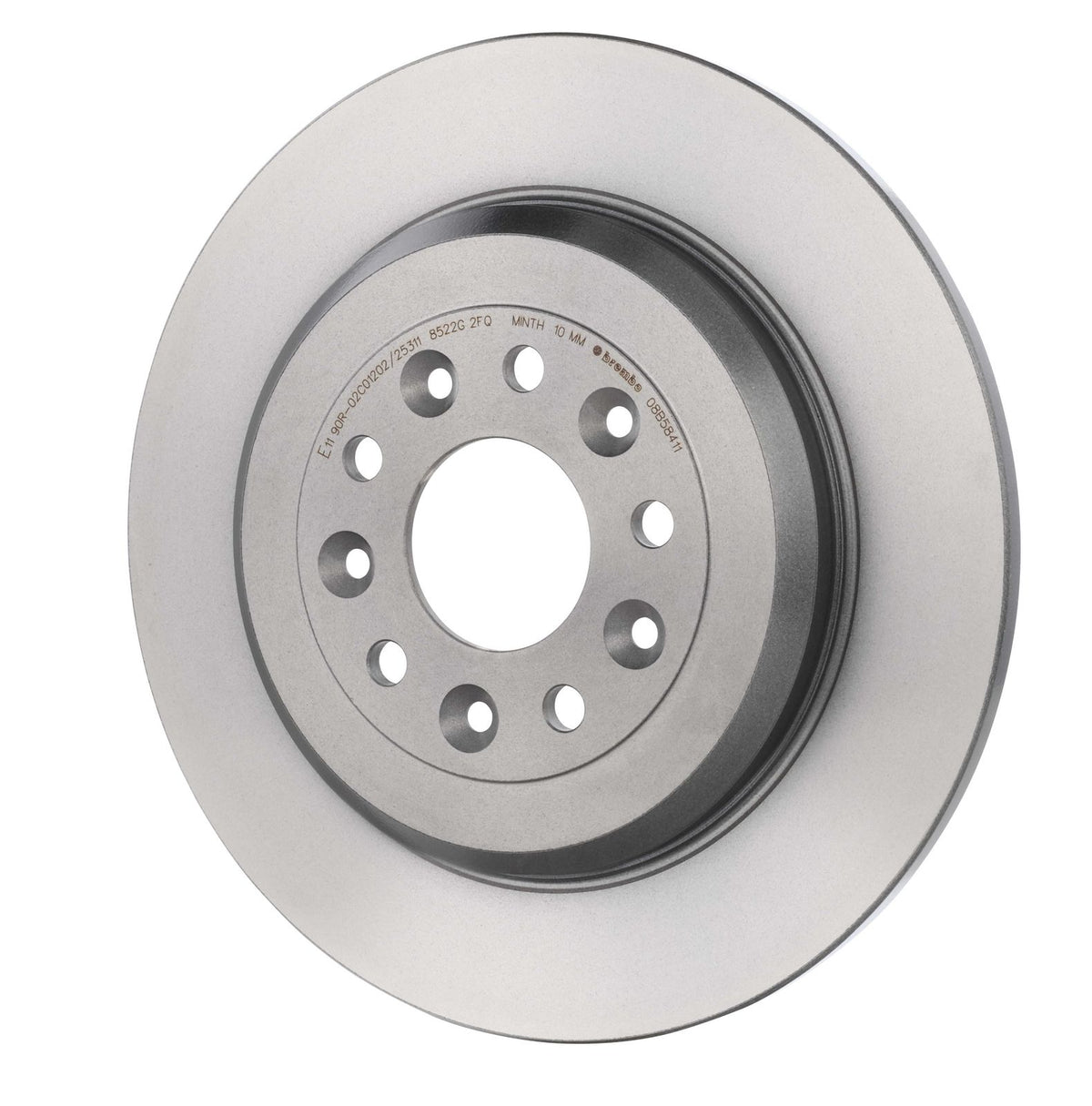 PRIME UV Coated Rear Disc Brake Rotor - 08.B584.11_10