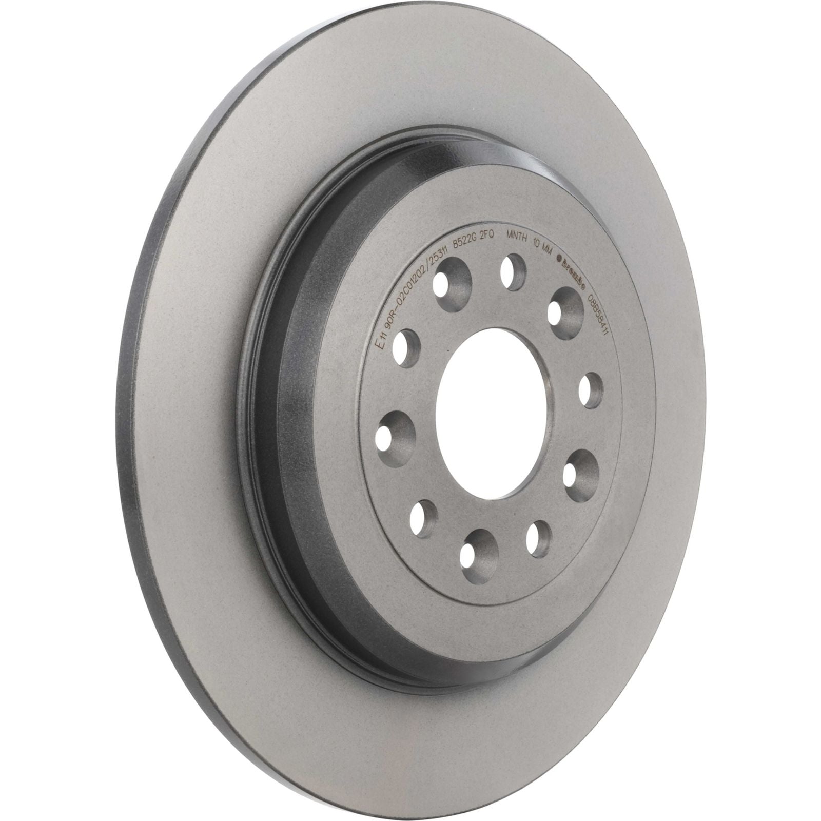 PRIME UV Coated Rear Disc Brake Rotor - 08.B584.11_06