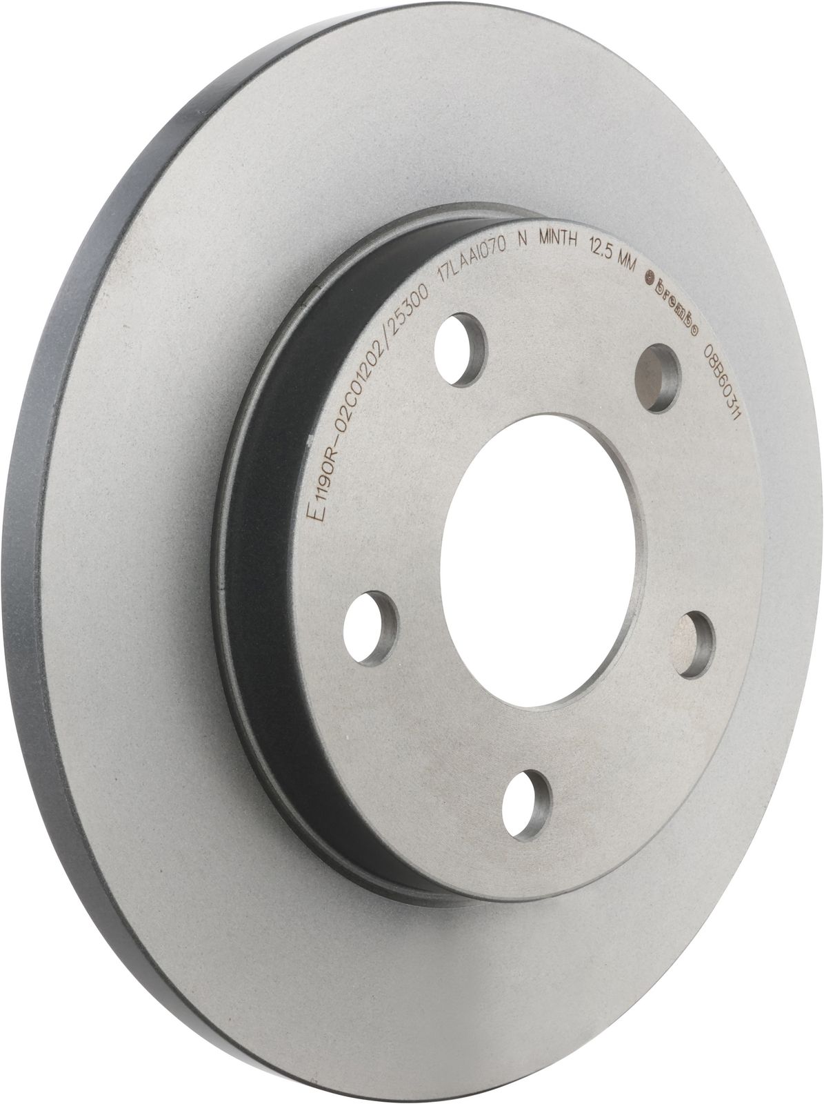 PRIME UV Coated Rear Disc Brake Rotor - 08.B603.11_01