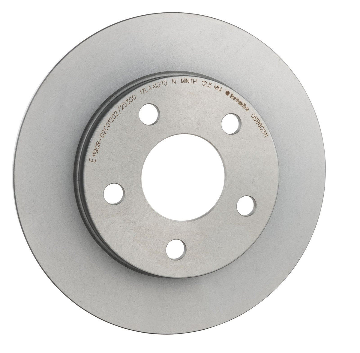 PRIME UV Coated Rear Disc Brake Rotor - 08.B603.11_30