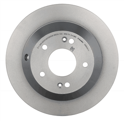 PRIME UV Coated Rear Disc Brake Rotor - 08.B605.11_01