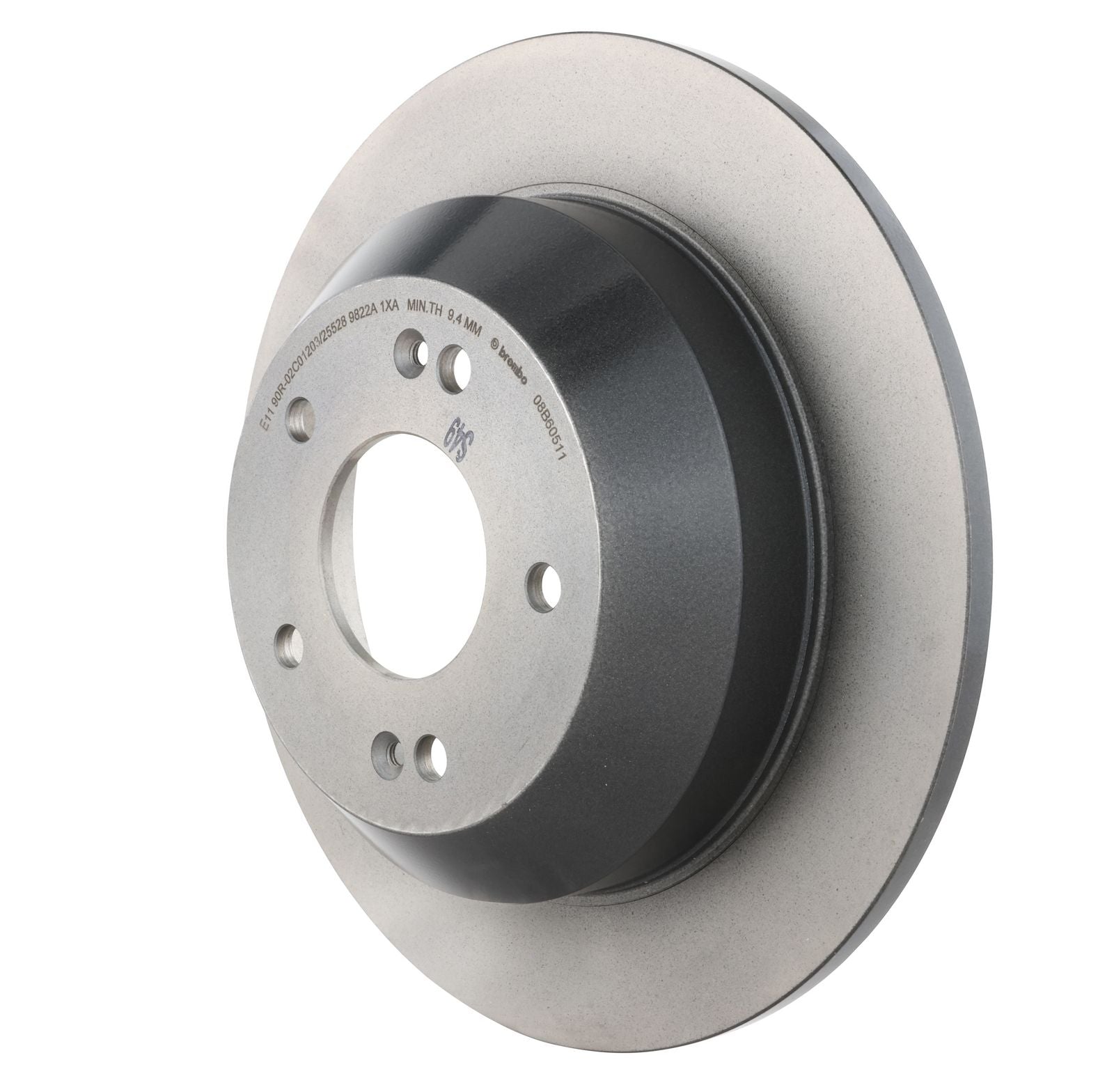 PRIME UV Coated Rear Disc Brake Rotor - 08.B605.11_05