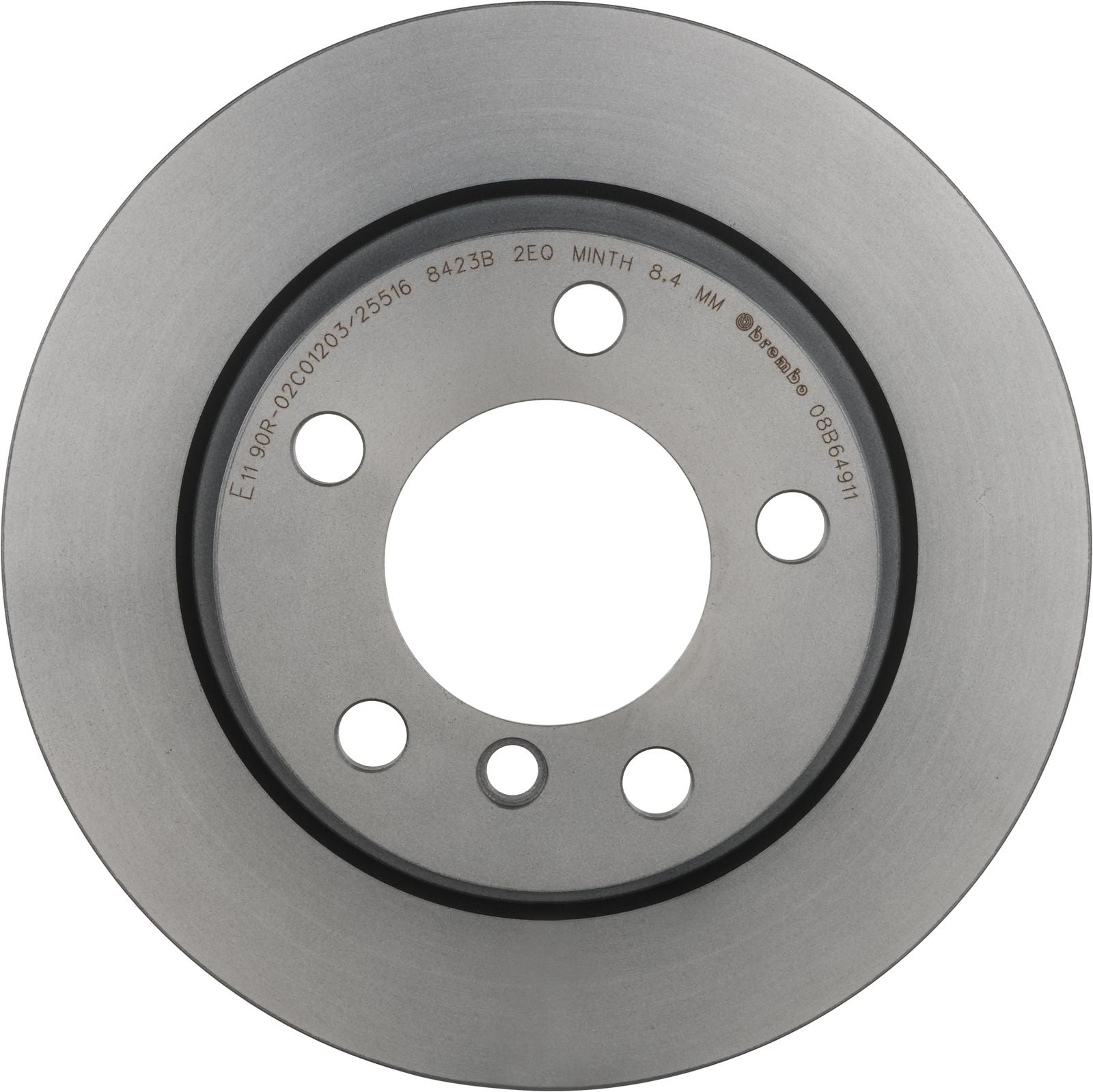 PRIME UV Coated Rear Disc Brake Rotor - 08.B649.11_03