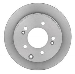 PRIME UV Coated Rear Disc Brake Rotor - 08.B667.11_01