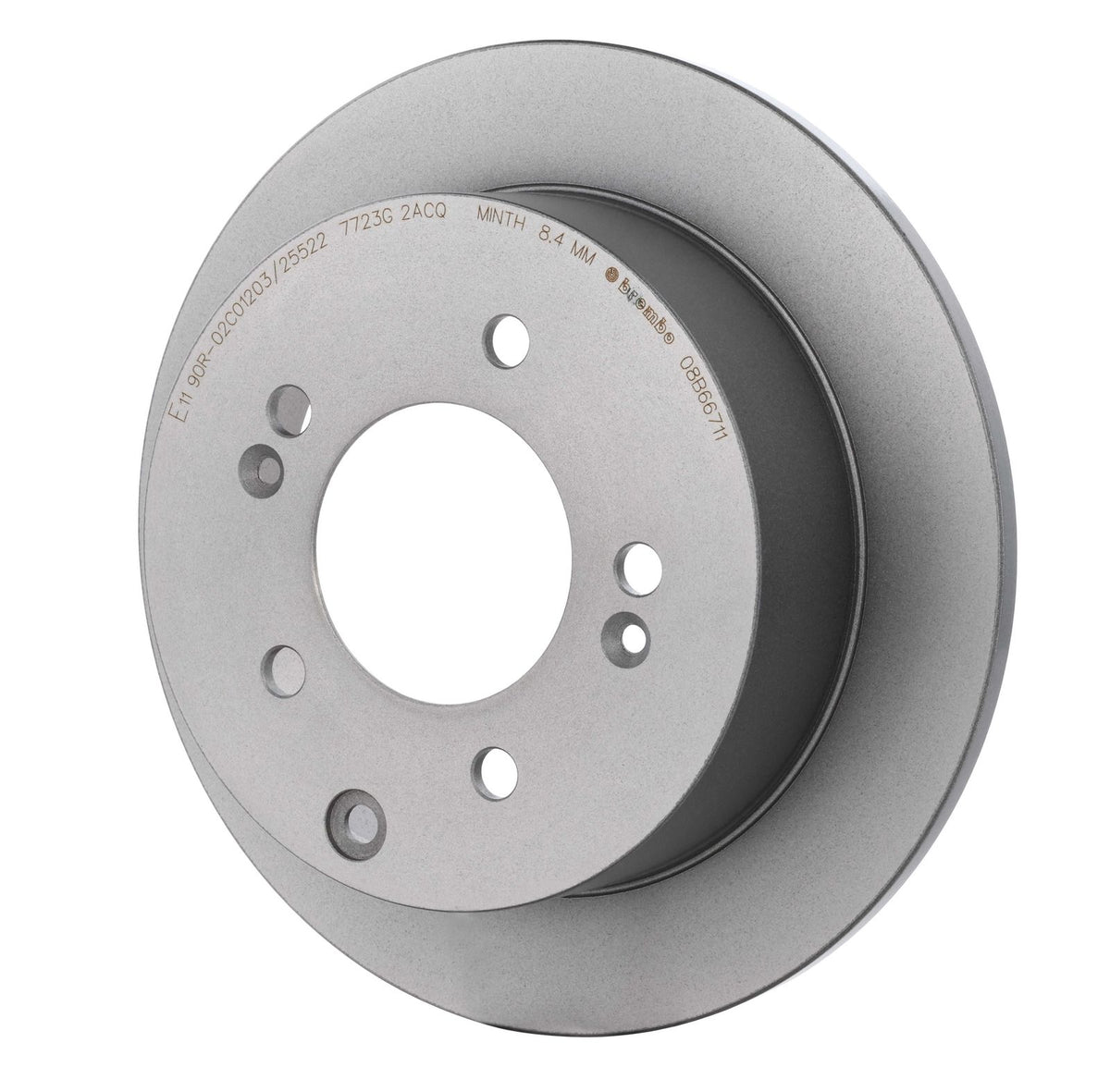 PRIME UV Coated Rear Disc Brake Rotor - 08.B667.11_04