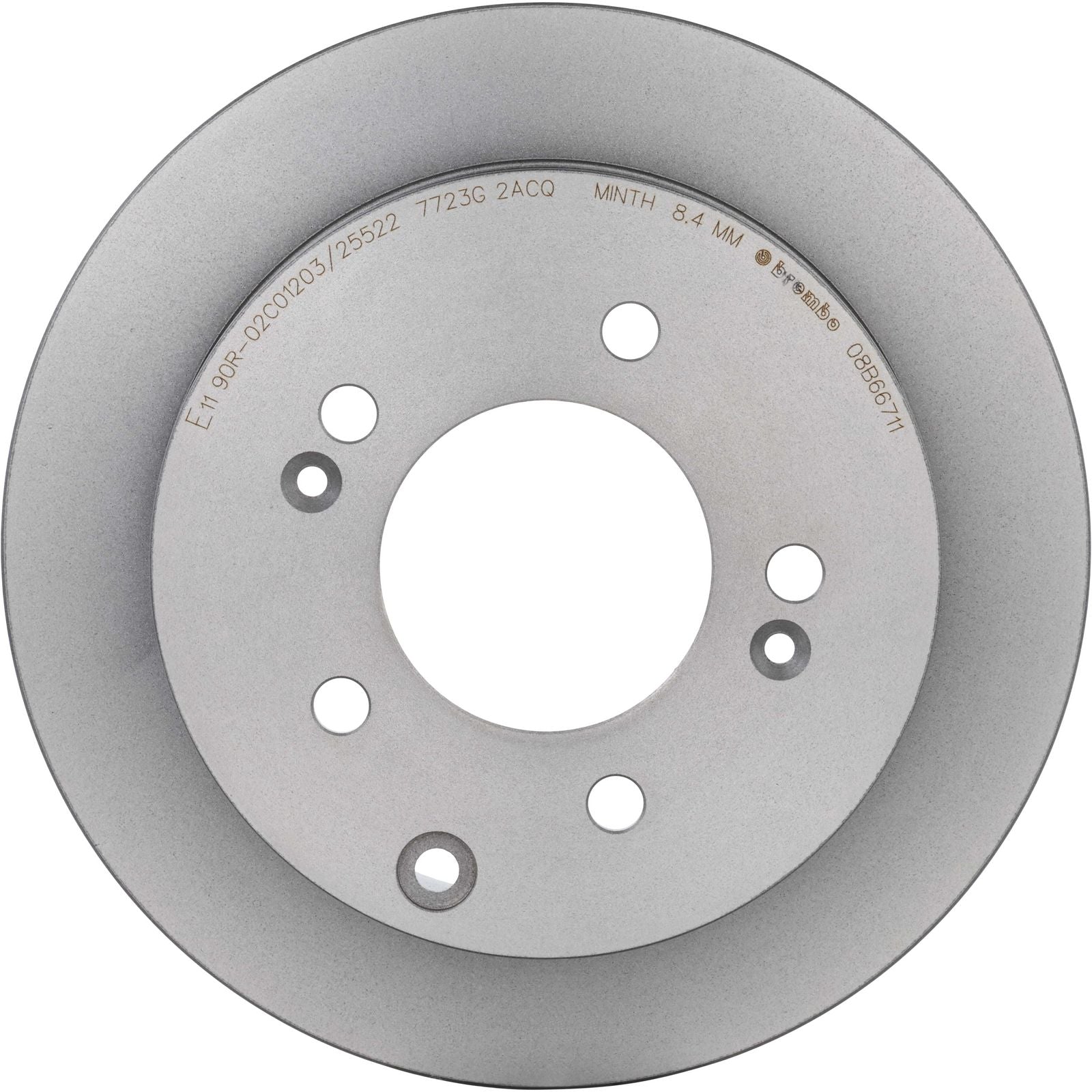 PRIME UV Coated Rear Disc Brake Rotor - 08.B667.11_28