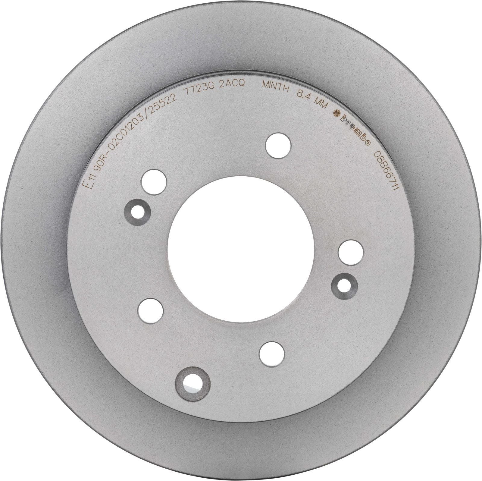 PRIME UV Coated Rear Disc Brake Rotor - 08.B667.11_03