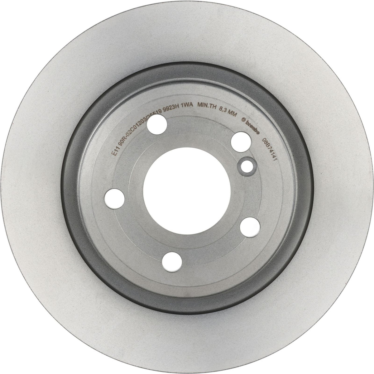 PRIME UV Coated Rear Disc Brake Rotor - 08.B741.41_05