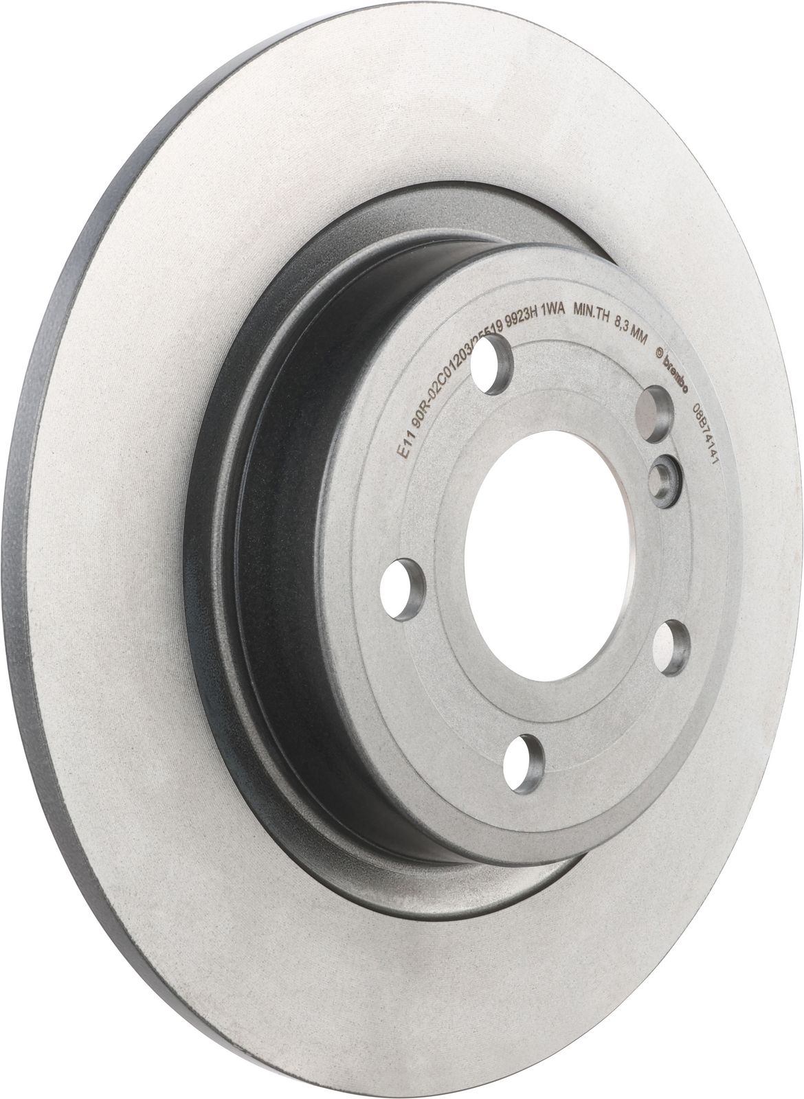 PRIME UV Coated Rear Disc Brake Rotor - 08.B741.41_01