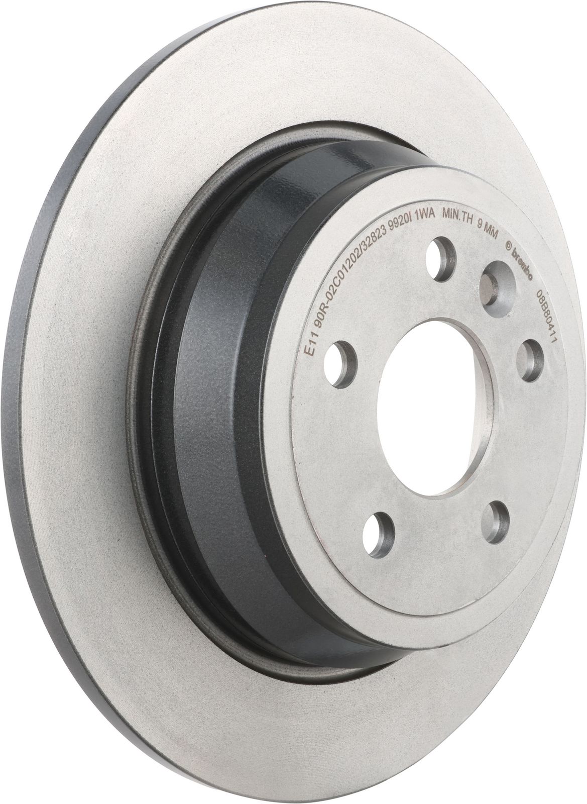 PRIME UV Coated Rear Disc Brake Rotor - 08.B804.11_01